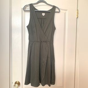 A New Day Olive Green Dress